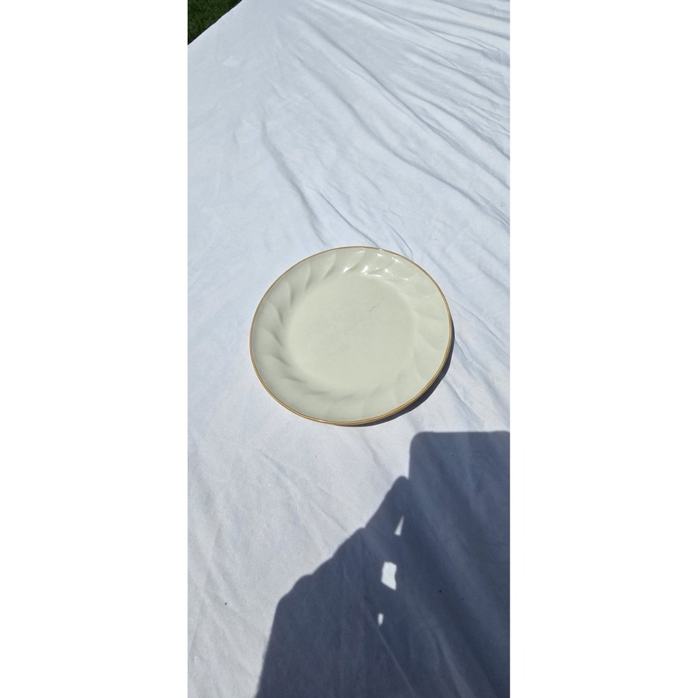 vintage Hearthside Simplicity Sculptura stoneware 7.5" Salad plate